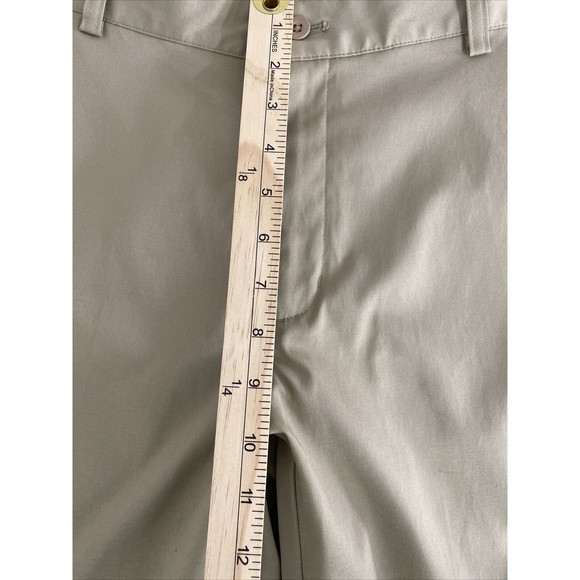 Nike Dri Fit Pants 32x30 (34x29) Mens Golf Performance Stretch Lightweight Beige - Picture 11 of 15